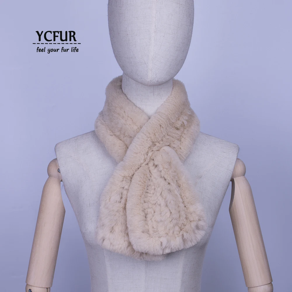 YCFUR Real Fur Scarf For Women Knit Rex Rabbit Fur Scarf Wrap Female Simple Casual Lady Short Scarf Thick Fur
YCFUR Real Fur Scarf For Women Knit Rex Rabbit Fur Scarf Wrap Female Simple Casual Lady Short Scarf Thick Fur