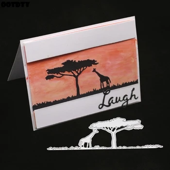 Giraffe Tree Metal Cutting Dies Stencil DIY Scrapbooking Album Stamp Paper Card Embossing Craft Decor New for 2020
Giraffe Tree Metal Cutting Dies Stencil DIY Scrapbooking Album Stamp Paper Card Embossing Craft Decor New for 2020