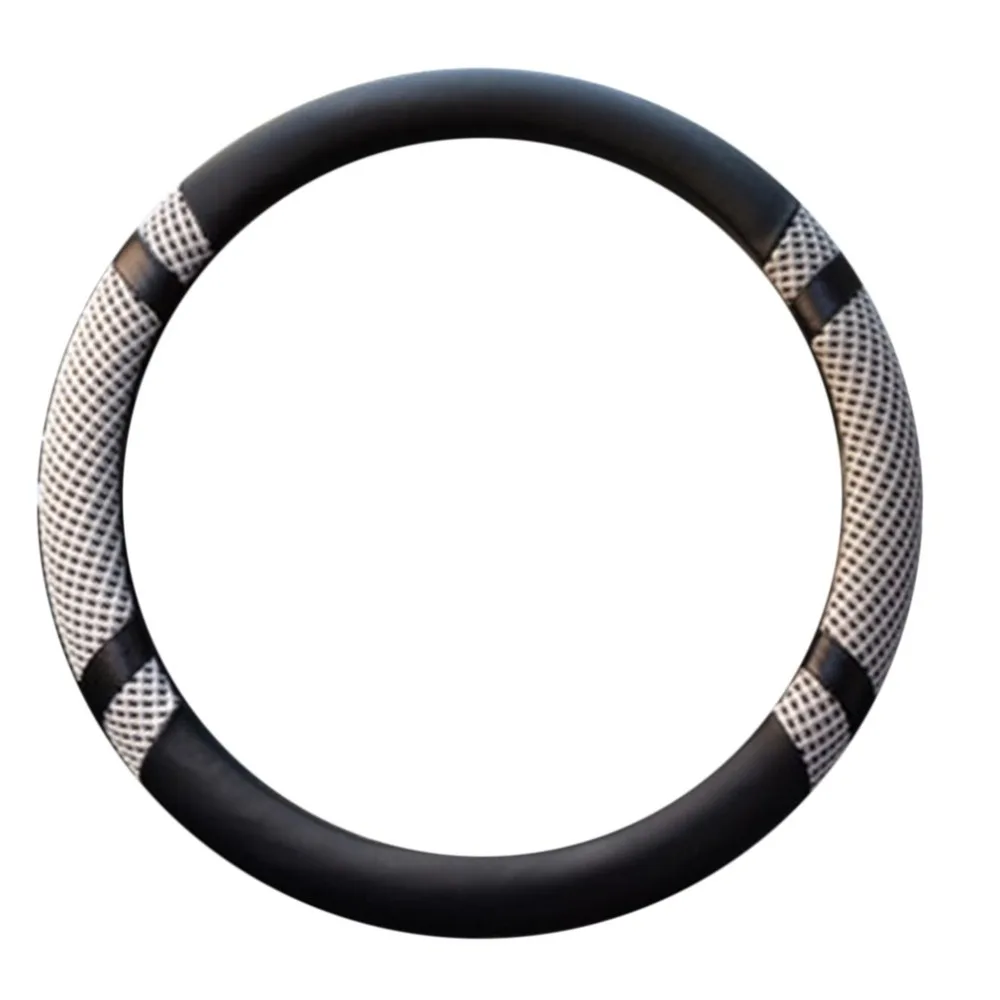 Hot Universal Car Steering Wheel Cover Leather Silk Car Styling Car Interior Decoration Accessories Anti-slip Breathable Handle
Hot Universal Car Steering Wheel Cover Leather Silk Car Styling Car Interior Decoration Accessories Anti-slip Breathable Handle