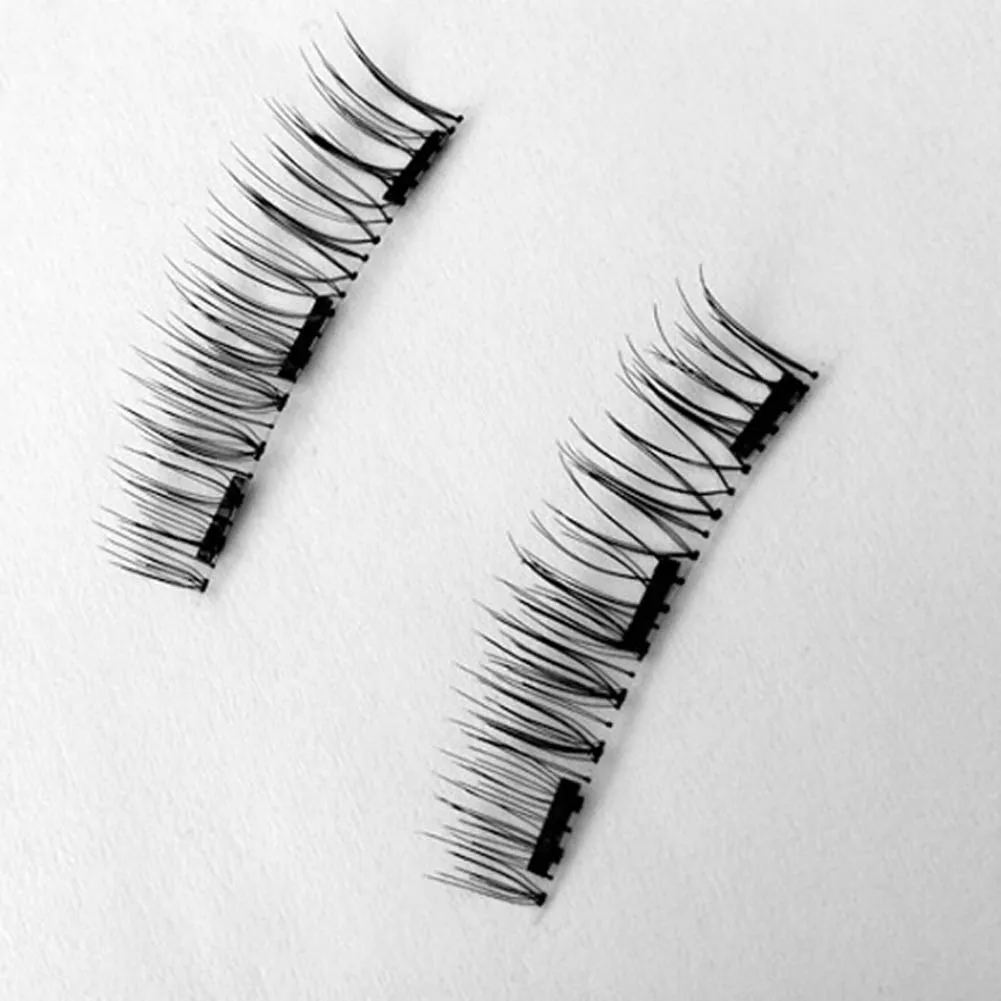 1 PAIR ( 4 PCS) Soft Three Magnets Magnetic Eyelashes Natural Beauty No Glue Reusable Fake Eye Lashes Extension Handmade
1 PAIR ( 4 PCS) Soft Three Magnets Magnetic Eyelashes Natural Beauty No Glue Reusable Fake Eye Lashes Extension Handmade
