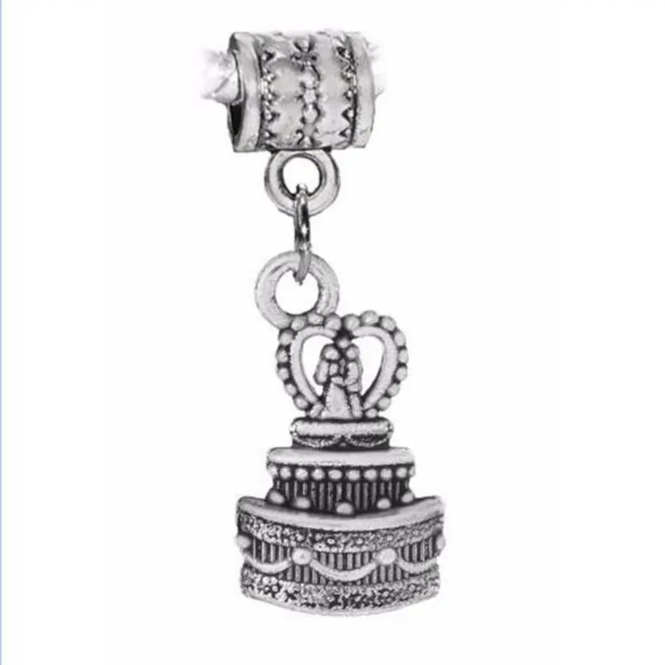 100pcs Ancient silver Wedding Cake Bride & Groom Topper Gift Pendants Charms for European Bracelet 33 mm x 13 mm A12325
100pcs Ancient silver Wedding Cake Bride & Groom Topper Gift Pendants Charms for European Bracelet 33 mm x 13 mm A12325