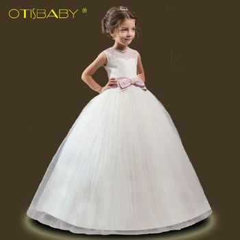 Children Beauty Girls Dresses 2018 A-line Flower Girl Elegant Pageant White Dresses for Teenagers Wedding Evening Prom Costume
Children Beauty Girls Dresses 2018 A-line Flower Girl Elegant Pageant White Dresses for Teenagers Wedding Evening Prom Costume
