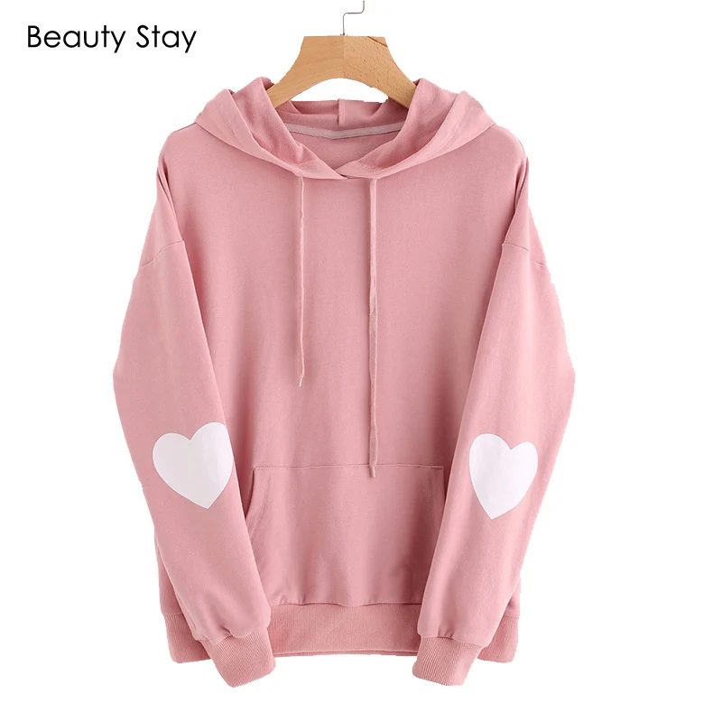 Beauty Stay Women Hoodies Pink Lovely Loose Heart Printed Long Sleeve Warm Autumn Warm Slim Girl Hoodies Sweatshirt
Beauty Stay Women Hoodies Pink Lovely Loose Heart Printed Long Sleeve Warm Autumn Warm Slim Girl Hoodies Sweatshirt