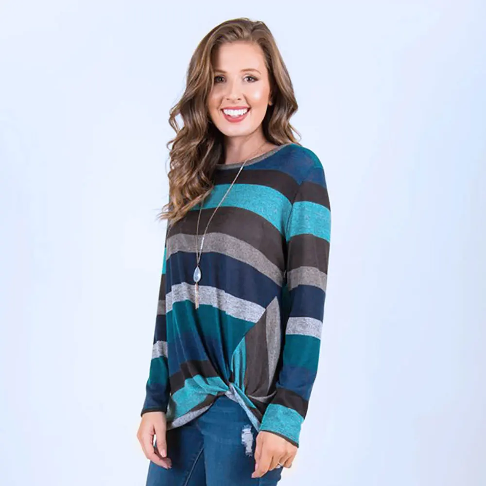 JESSINGSHOW Womens Long Sleeve Tops Vintage Fashion Loose Casual Striped Simple Long Sleeve Female T-shirts
JESSINGSHOW Womens Long Sleeve Tops Vintage Fashion Loose Casual Striped Simple Long Sleeve Female T-shirts
