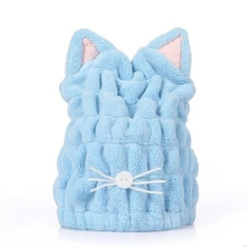 Lovely Cat Towel Bathtubs Shower Hair Hat Quick Drying Microfiber Cap After Shower Plush Drying Towel
Lovely Cat Towel Bathtubs Shower Hair Hat Quick Drying Microfiber Cap After Shower Plush Drying Towel