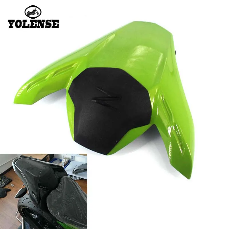 

For KAWASAKI Z900 Z 900 2017 2018 2019 Motorcycle Accessories Seat cowl with rubber pad Rear Tail Cover Cowl Fairing Green