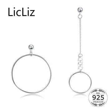 LicLiz Chic 925 Sterling Silver Irregular Mismatched Round Drop Earrings Jewelry For Women Hot New Year's Gift Brincos LE0248
LicLiz Chic 925 Sterling Silver Irregular Mismatched Round Drop Earrings Jewelry For Women Hot New Year's Gift Brincos LE0248