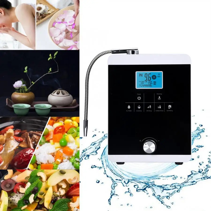 Multifunctional Water Ionizer Purifier Machine PH10.5-3.5 Auto-Cleaning/12000 Liters Per Filter/ 5 Water Settings
Multifunctional Water Ionizer Purifier Machine PH10.5-3.5 Auto-Cleaning/12000 Liters Per Filter/ 5 Water Settings