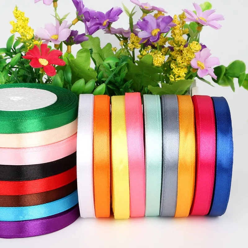 (25 Yard) 18 Colors 10mm width Satin Ribbon for DIY Bow Craft Decor Wedding Party Decoration Gift Wrapping Scrapbooking Supplies
(25 Yard) 18 Colors 10mm width Satin Ribbon for DIY Bow Craft Decor Wedding Party Decoration Gift Wrapping Scrapbooking Supplies