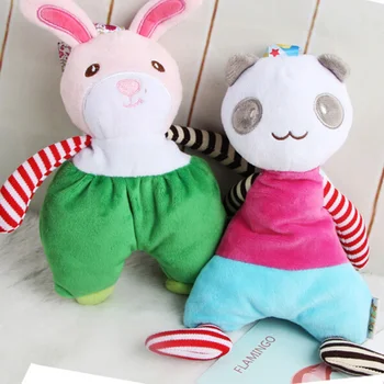 Kids Rattles Toys Stroller Hanging Plush Cartoon Panda Rabbit Cow Hand Bell Multifunctional Plush Toy Baby Crib Gifts
Kids Rattles Toys Stroller Hanging Plush Cartoon Panda Rabbit Cow Hand Bell Multifunctional Plush Toy Baby Crib Gifts