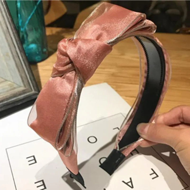 Pink Satin Mesh Bow Headband Special Occasion Hair Bow Hairband Women Hair Accessories Solid Mesh Headband Adult Hairband Girls
Pink Satin Mesh Bow Headband Special Occasion Hair Bow Hairband Women Hair Accessories Solid Mesh Headband Adult Hairband Girls