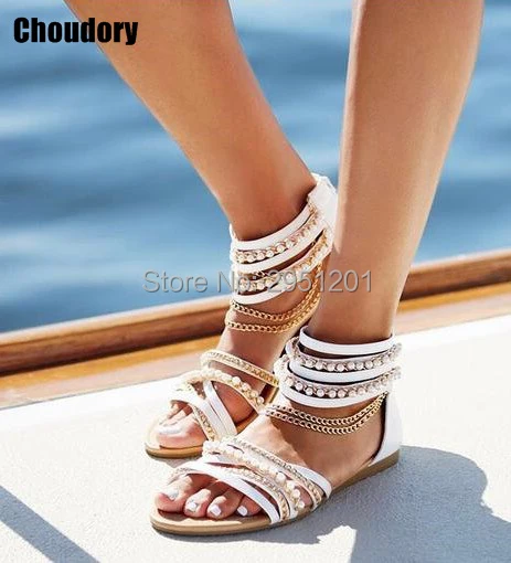 2019 Casual shoes woman gladiator sandals women Beading Rhinestones Flat Sandals plus size Flat sandals Crystal Flip Flops
2019 Casual shoes woman gladiator sandals women Beading Rhinestones Flat Sandals plus size Flat sandals Crystal Flip Flops