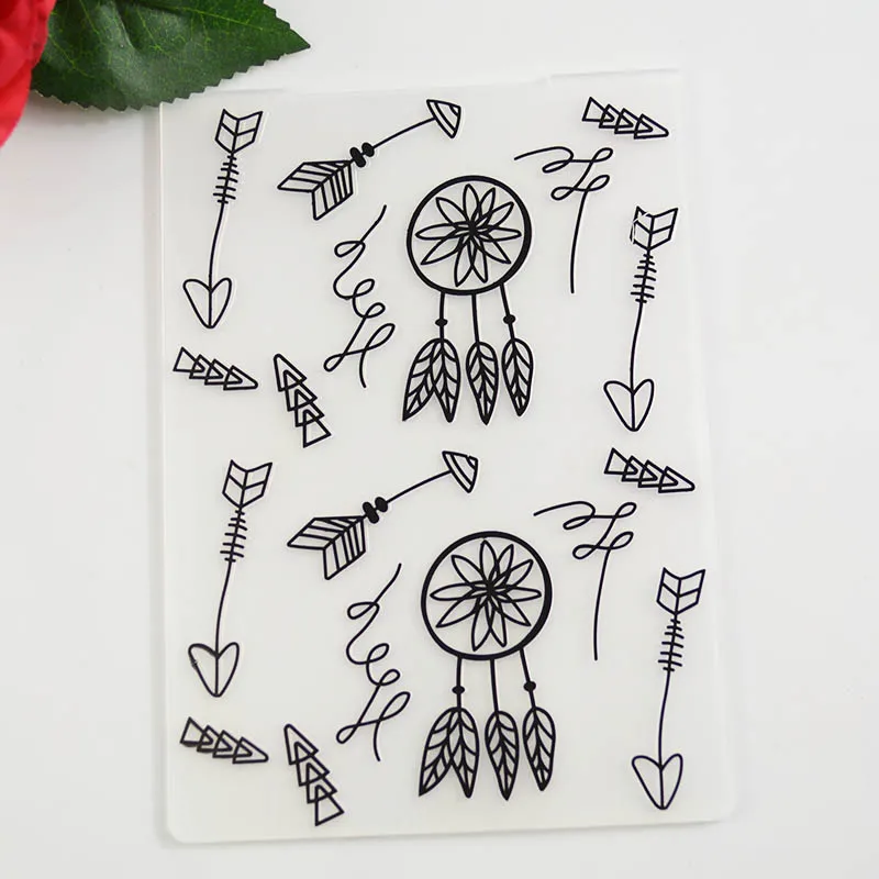 Dream catchers plastic embossing folder for card making stationary paper crafts stencil cutting die background
Dream catchers plastic embossing folder for card making stationary paper crafts stencil cutting die background