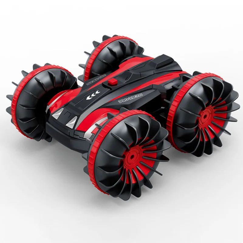 2.4Ghz 1/18 4WD Remote Radio Control Car Amphibious Vehicle Double-Sided Stunt Car Scale 360 degree cars RTR toys Xmas Gifts
2.4Ghz 1/18 4WD Remote Radio Control Car Amphibious Vehicle Double-Sided Stunt Car Scale 360 degree cars RTR toys Xmas Gifts