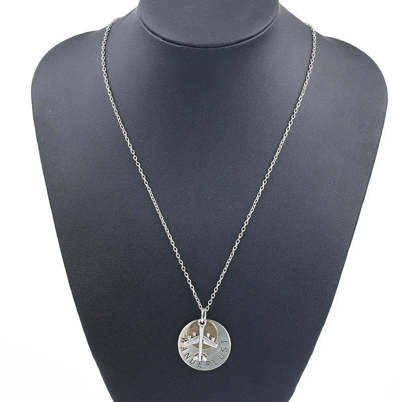 Wanderlust Traveling The World Airplane Necklace for Women 2018 Fashion Long Necklace Creative Airplane Pendant Female Jewelry
Wanderlust Traveling The World Airplane Necklace for Women 2018 Fashion Long Necklace Creative Airplane Pendant Female Jewelry