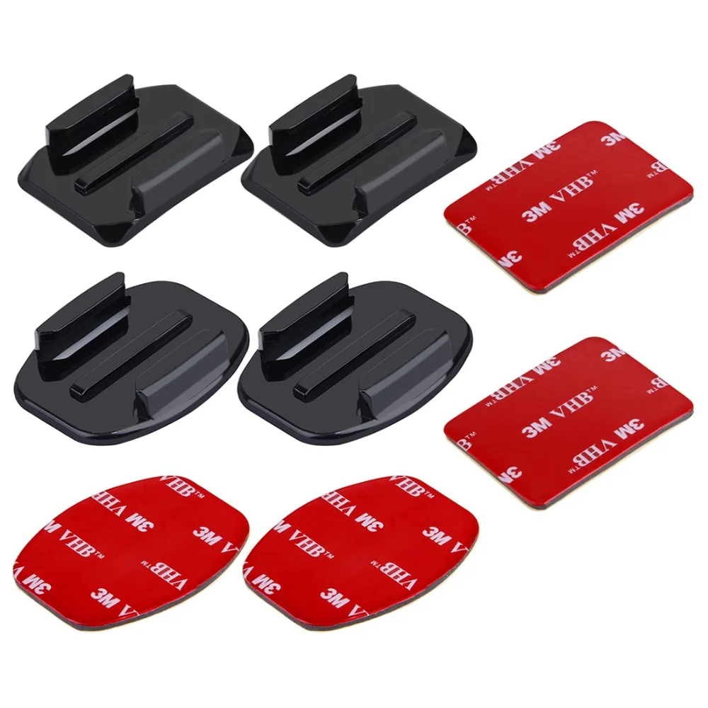 PULUZ 2 PCS Curved Surface Mounts + 2 PCS Flat Surface Mounts + 4 PCS Adhesive Mount Stickers for GoPro NEW HERO 6 5 4 3
PULUZ 2 PCS Curved Surface Mounts + 2 PCS Flat Surface Mounts + 4 PCS Adhesive Mount Stickers for GoPro NEW HERO 6 5 4 3