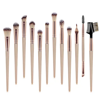 12pcs Makeup Brushes Tool Set Cosmetic Eye Shadow Eyebrow Blush Concealer Brush Beauty Make Up Brush Maquiagem
12pcs Makeup Brushes Tool Set Cosmetic Eye Shadow Eyebrow Blush Concealer Brush Beauty Make Up Brush Maquiagem