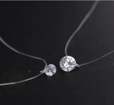 x 95 2018 new fashion necklace dazzling crystal pendant invisible transparent fishing line necklace unique design personality fa
x 95 2018 new fashion necklace dazzling crystal pendant invisible transparent fishing line necklace unique design personality fa