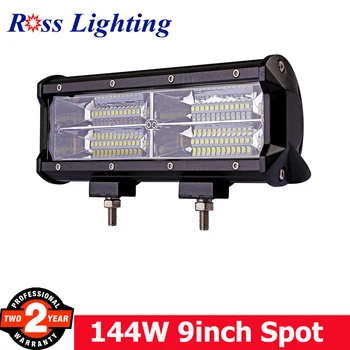 9inch 144w 9'' Tri- row LED Bar Movable Bracket Led Work Light Spot Beam LED Offroad Light Bar 4x4 car light 12V 24V
9inch 144w 9'' Tri- row LED Bar Movable Bracket Led Work Light Spot Beam LED Offroad Light Bar 4x4 car light 12V 24V