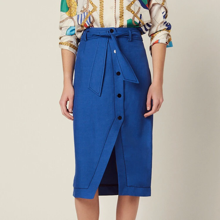 2019 spring and summer new office lady Slim Temperament Buttock split Bodycon half Skirt
2019 spring and summer new office lady Slim Temperament Buttock split Bodycon half Skirt