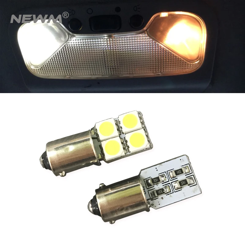 2pcs White Bayonet BA9S H6W LED 12V 5050 Chip Auto Car Led Lamp Interior Light Side Parking Bulb Lighting
2pcs White Bayonet BA9S H6W LED 12V 5050 Chip Auto Car Led Lamp Interior Light Side Parking Bulb Lighting