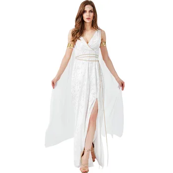 Ancient Greek Mythology Olympus Hera Cosplay Costume Fancy Dress Toga God Goddess Halloween Party Queen Irregular Dress Costumes
Ancient Greek Mythology Olympus Hera Cosplay Costume Fancy Dress Toga God Goddess Halloween Party Queen Irregular Dress Costumes
