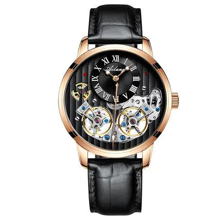 AILANG Mens Watches Top Brand Double Tourbillon Skeleton Watch Men Sport Leather Waterproof Automatic Mechanical Wrist Watch
AILANG Mens Watches Top Brand Double Tourbillon Skeleton Watch Men Sport Leather Waterproof Automatic Mechanical Wrist Watch