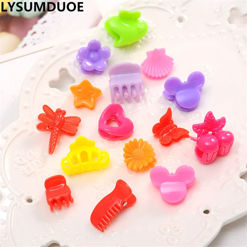 Fashion Girl Hair Bow Mini Claw Flower 20pcs Candy Clip Hairpin Butterfly Comb Crown Barrette Kids Gift Jewelry Hair Accessories
Fashion Girl Hair Bow Mini Claw Flower 20pcs Candy Clip Hairpin Butterfly Comb Crown Barrette Kids Gift Jewelry Hair Accessories