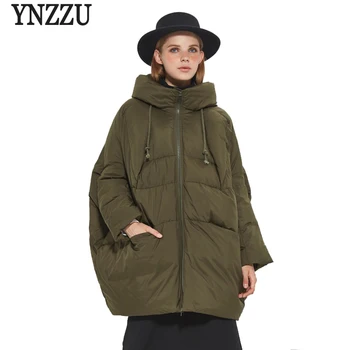 YNZZU Brand High Quality Winter Down Jackets Women Medium Long Loose Duck Down Coats Female Snow Overcoat Plus Size YO375
YNZZU Brand High Quality Winter Down Jackets Women Medium Long Loose Duck Down Coats Female Snow Overcoat Plus Size YO375