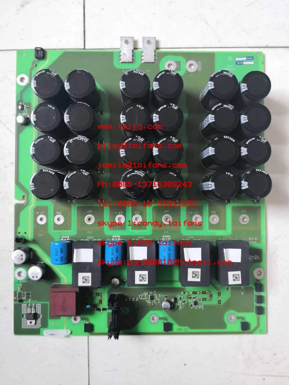 main Capacitor Board C 4-AA A5E34345576-AA frequency Converter component G120 110kw machine
main Capacitor Board C 4-AA A5E34345576-AA frequency Converter component G120 110kw machine