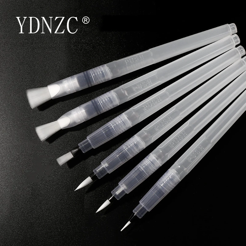 YDNZC Paint Brush Refillable Watercolor Brush Pen Professional Water Brush Pen Water Ink Storage Brush Marker Art Stationery
YDNZC Paint Brush Refillable Watercolor Brush Pen Professional Water Brush Pen Water Ink Storage Brush Marker Art Stationery