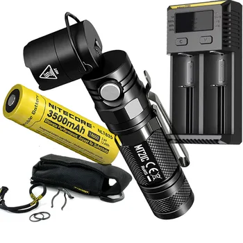 NITECORE MT21C Tactical Flashlight CREE XP-L HD V6 max 1000 lumen beam throw 184 meter 90 Degree Adjustable outdoor search torch
NITECORE MT21C Tactical Flashlight CREE XP-L HD V6 max 1000 lumen beam throw 184 meter 90 Degree Adjustable outdoor search torch