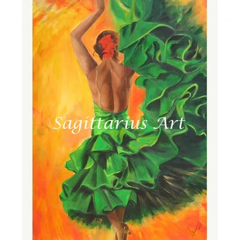 Sexy Female Flamenco Dance Art Bedroom Bar Wall Decoration Paintings On Canvas Oil Painting
Sexy Female Flamenco Dance Art Bedroom Bar Wall Decoration Paintings On Canvas Oil Painting