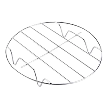 1 Pc Cooking Rack Round Stainless Steel Baking And Cooling Steaming Rack Wire Stand Cookware
1 Pc Cooking Rack Round Stainless Steel Baking And Cooling Steaming Rack Wire Stand Cookware