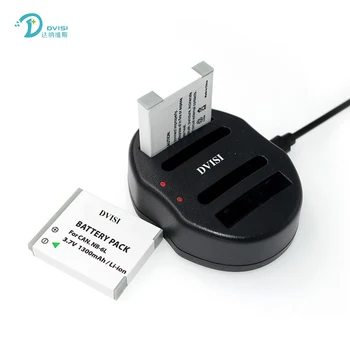 DVISI 2pcs 3.7V 1300mAh NB-6L NB6L Rechargeable Battery with USB Charger for CANON PowerShot SX240 SX260 HS IXY110 SD980
DVISI 2pcs 3.7V 1300mAh NB-6L NB6L Rechargeable Battery with USB Charger for CANON PowerShot SX240 SX260 HS IXY110 SD980
