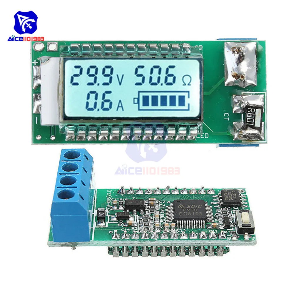 18650 Battery Lithium Li-ion Tester Capacity Current Voltage Resistor Detector Monitor LCD Meter S08 LCD Display
18650 Battery Lithium Li-ion Tester Capacity Current Voltage Resistor Detector Monitor LCD Meter S08 LCD Display