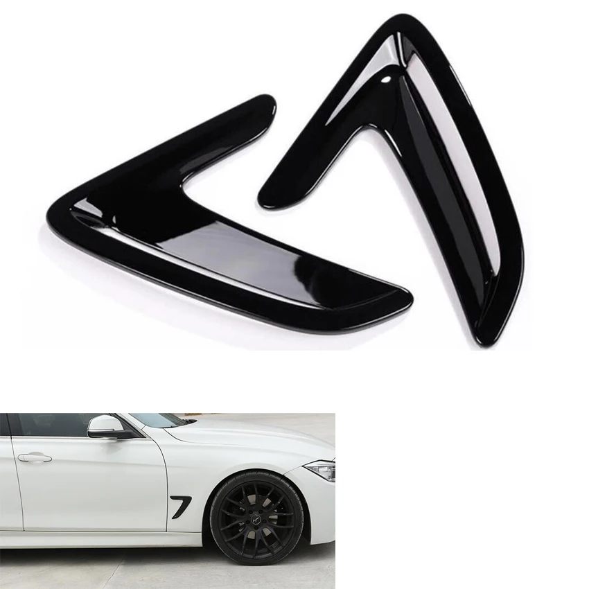 Fit For BMW 3 Series F30 2013-17 And GT 2013-2016 ABS Black Car Front Door Side Wing Air Flow Fender Intake Vent Cover Sticker
Fit For BMW 3 Series F30 2013-17 And GT 2013-2016 ABS Black Car Front Door Side Wing Air Flow Fender Intake Vent Cover Sticker