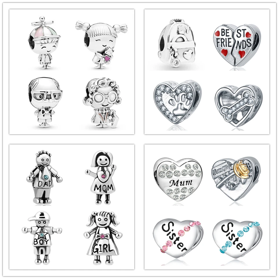 Silver Color Wise Propeller Hat Boy sister mom heartt Charm Beads Fit Original Pandora Bracelet & Bangle Tribal DIY Jewelry 2019
Silver Color Wise Propeller Hat Boy sister mom heartt Charm Beads Fit Original Pandora Bracelet & Bangle Tribal DIY Jewelry 2019