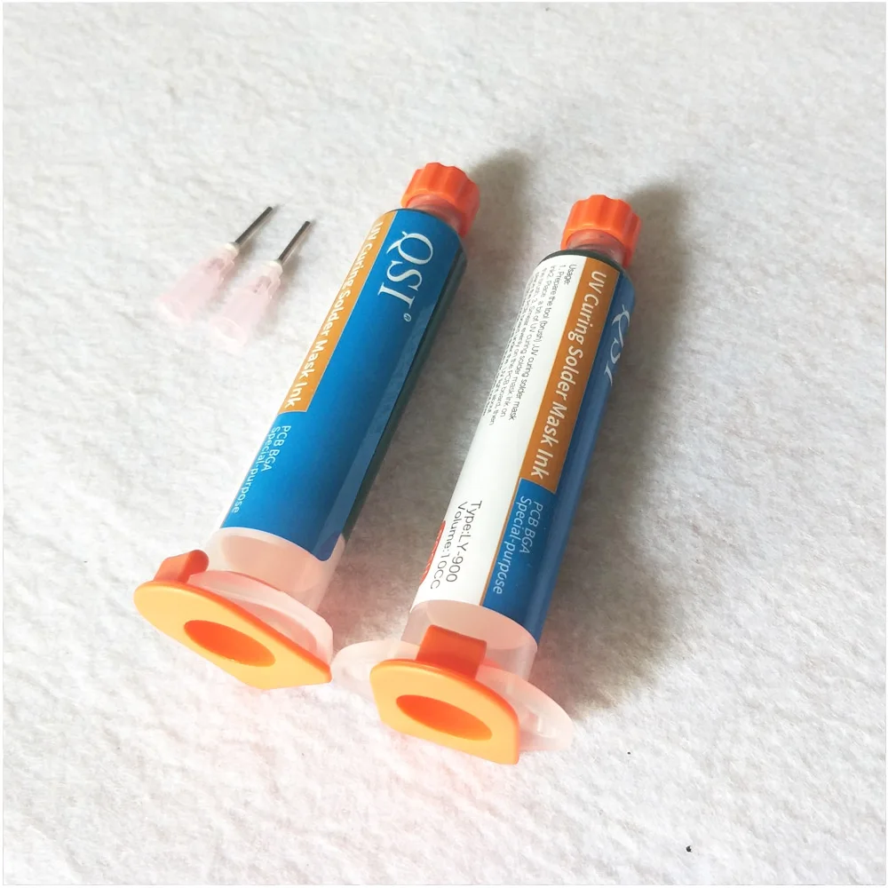 2pcs 10CC Green UV Solder Mask BGA PCB Paint Prevent Corrosive Arcing Soldering Paste Flux PCB UV Photosensitive Inks LY-900
2pcs 10CC Green UV Solder Mask BGA PCB Paint Prevent Corrosive Arcing Soldering Paste Flux PCB UV Photosensitive Inks LY-900