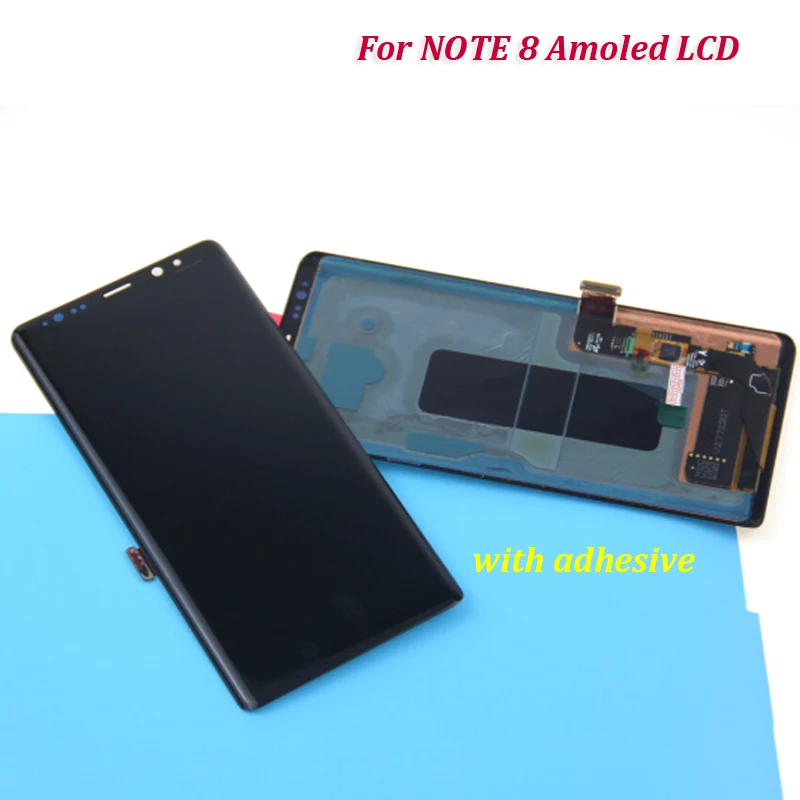 6.3'' Super AMOLED LCD for Samsung Galaxy Note 8 Display Touch Screen Note8 N9500 Display Replacement Parts
6.3'' Super AMOLED LCD for Samsung Galaxy Note 8 Display Touch Screen Note8 N9500 Display Replacement Parts