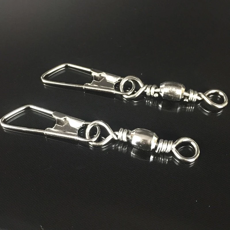 50pcs swivels interlock snap pesca fishing lure tackles winter fishing accessories Connector swivel carabiners for fishing
50pcs swivels interlock snap pesca fishing lure tackles winter fishing accessories Connector swivel carabiners for fishing