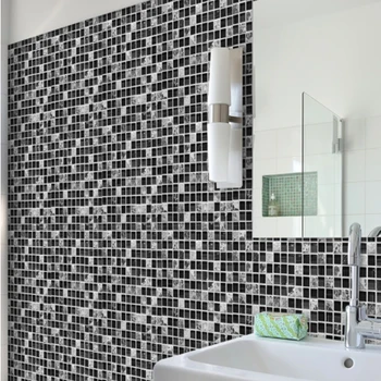 Self Adhesive Waterproof Black Marble Mosaic Wall Art Kitchen Furniture Tile Sticker 10 PCS Wall Decal 15*15cm/20*20cm
Self Adhesive Waterproof Black Marble Mosaic Wall Art Kitchen Furniture Tile Sticker 10 PCS Wall Decal 15*15cm/20*20cm