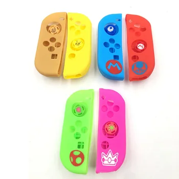 For Nintendo Switch Joy-Con Silicone Rubber Skin Gurad Case Cover W/ Thumbstick Cap Cover
For Nintendo Switch Joy-Con Silicone Rubber Skin Gurad Case Cover W/ Thumbstick Cap Cover