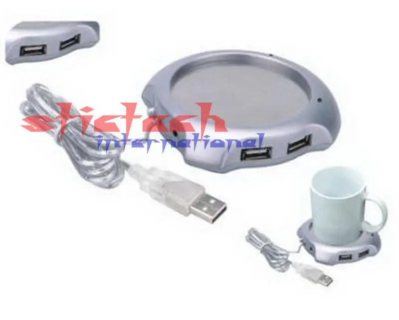 by dhl or ems 50 pcs Hot Worldwide Beverage Cup Silver 4 Port USB Hub + Tea Coffee Electric Warmer Heater
by dhl or ems 50 pcs Hot Worldwide Beverage Cup Silver 4 Port USB Hub + Tea Coffee Electric Warmer Heater