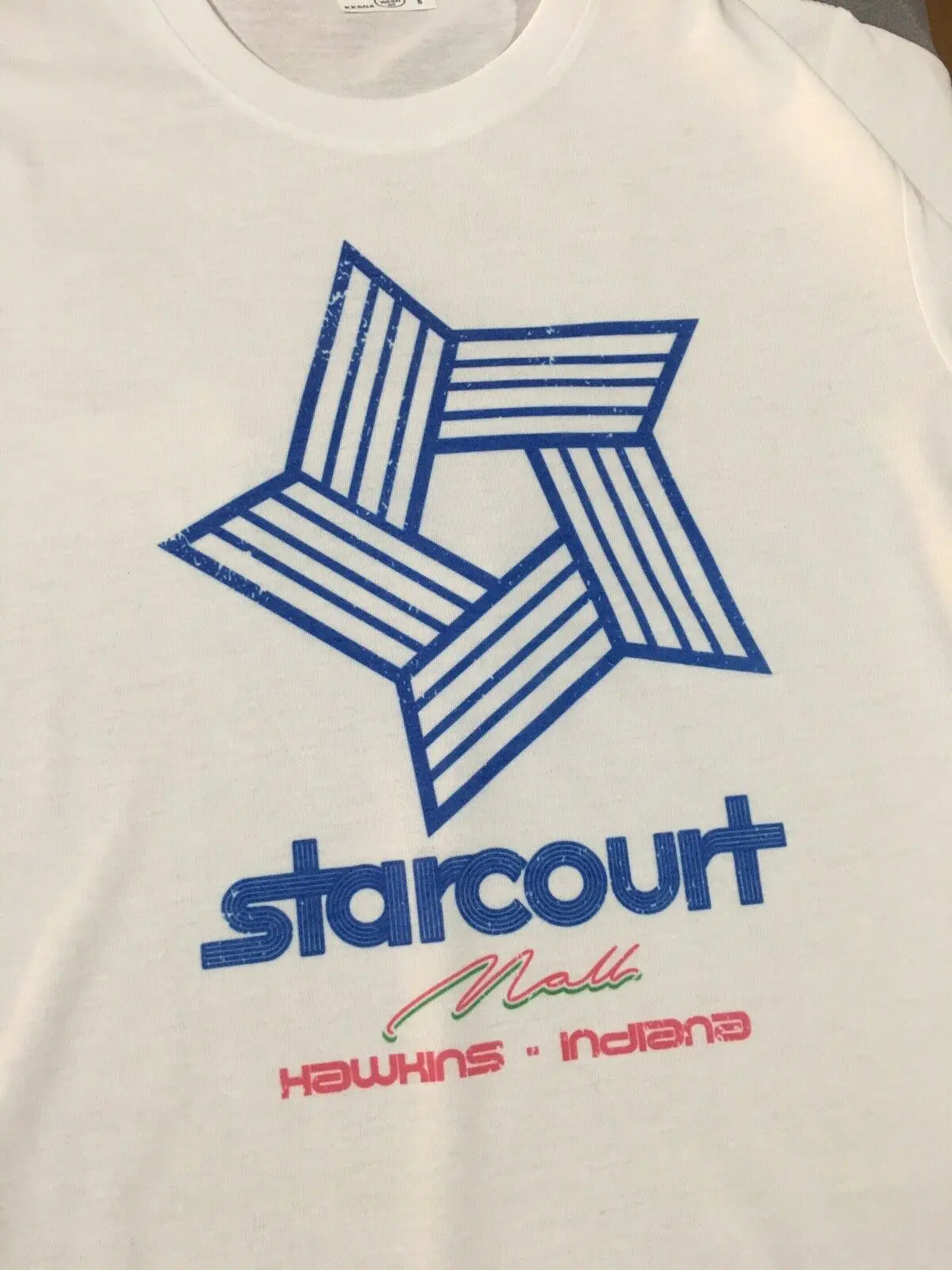 Stranger Things Starcourt Mall Logo T-Shirt - Inspired By Netflix Show Season 3
Stranger Things Starcourt Mall Logo T-Shirt - Inspired By Netflix Show Season 3