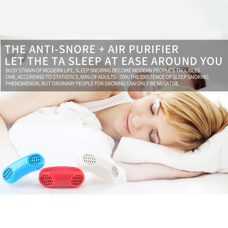Anti Stop Snoring Aids Snore Free Magnetic Silicone Snore Stopper Sleep Device RJ99
Anti Stop Snoring Aids Snore Free Magnetic Silicone Snore Stopper Sleep Device RJ99