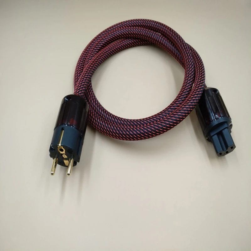 New P-079E/C-079 Hifi Power Cable with EU Plug High Performance P-079E EU Connection Power Cable for Amplifier DVD
New P-079E/C-079 Hifi Power Cable with EU Plug High Performance P-079E EU Connection Power Cable for Amplifier DVD