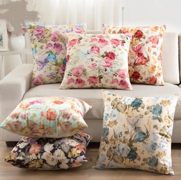 Throw Pillow Cover Cases Flowers Pattern Square Pillow Cases 45*45cm Living Room Home Decorative Cushions Cover
Throw Pillow Cover Cases Flowers Pattern Square Pillow Cases 45*45cm Living Room Home Decorative Cushions Cover