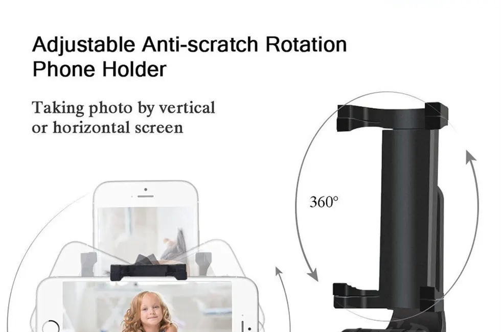 COOLJIER Universal Wireless Bluetooth Selfie Stick Mini Foldable Phone Tripod Extendable Monopod For iPhone 8 X 7 6s Plus