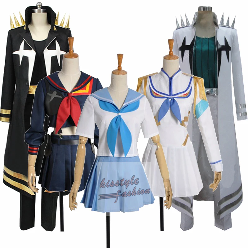 Kill la Kill Ryuko Matoi Satsuki Kiryuin Uzu Sanageyama Female and Male Group of Characters Cosplay Costume,Customized Accepted
Kill la Kill Ryuko Matoi Satsuki Kiryuin Uzu Sanageyama Female and Male Group of Characters Cosplay Costume,Customized Accepted